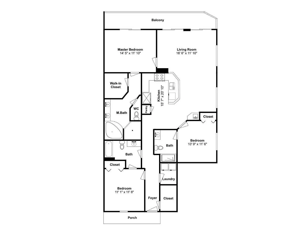 Apartment Calypso Resort & Towers #1809W Panama City Beach